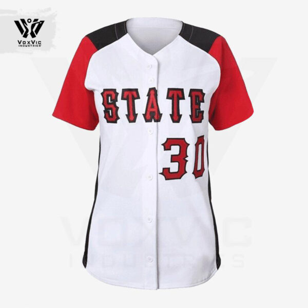 Female Baseball Uniform – FBU108 - Image 3