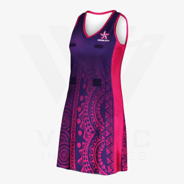 Ladies Netball Dress – LND162 - Image 3