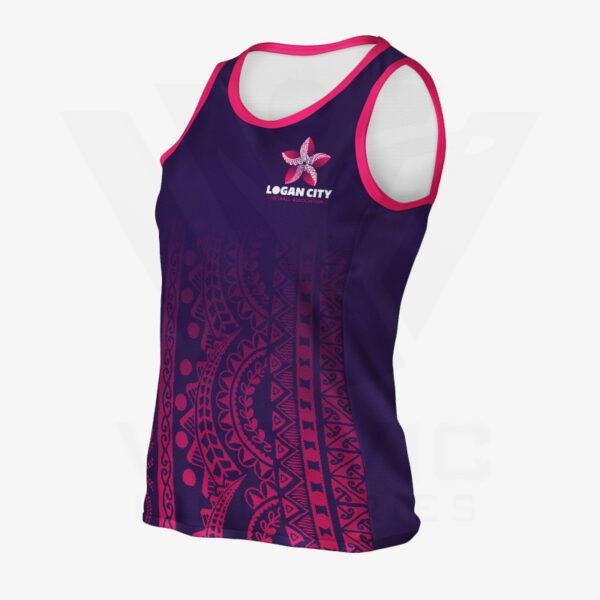 Ladies Netball Singlet – LNS163 - Image 5