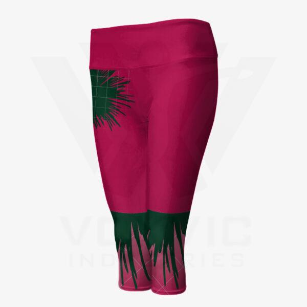 Ladies Custom Netball 3/4 Tights – LCT168 - Image 4