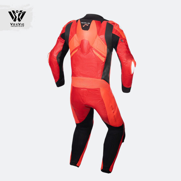V4 Sprint 1Pc MC Leather Suit – MBS276 - Image 2