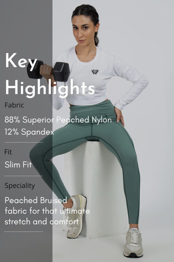 Timeless Nylon Leggings – TNL301 - Image 6