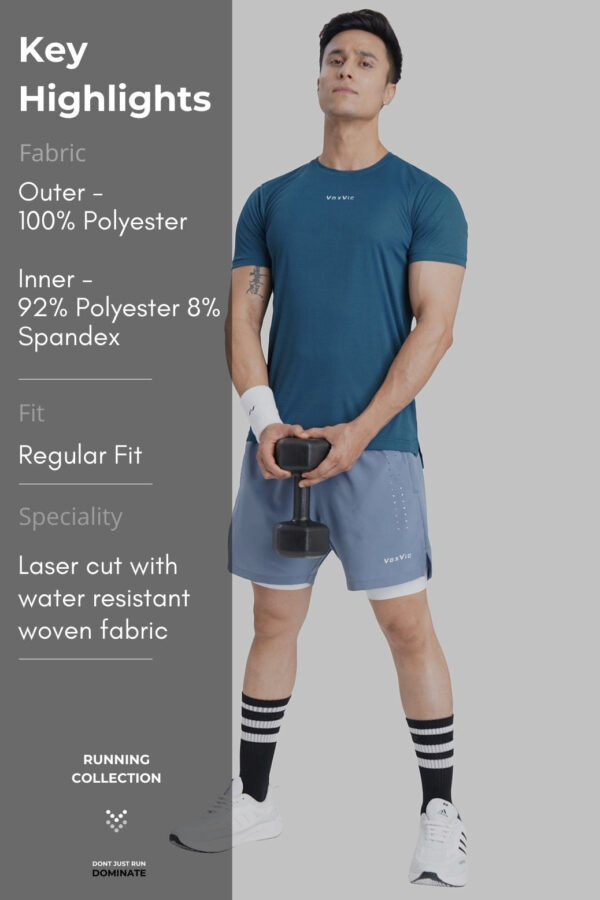 2 in 1 Laser Shorts – LS295 - Image 7