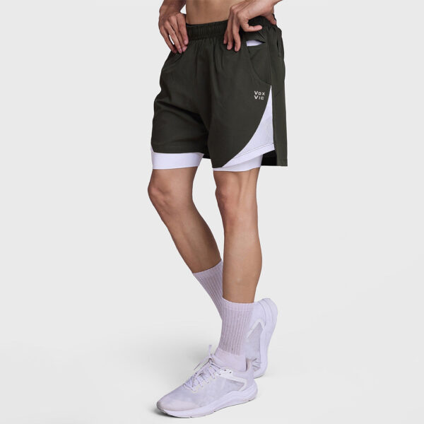 2 in 1 Mesh Shorts – MS297 - Image 4