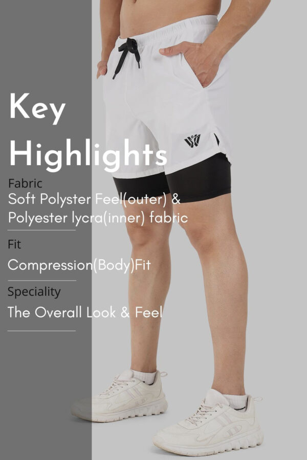 5" Compression Shorts – CS298 - Image 5