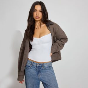 twill zip jacket – tzj379