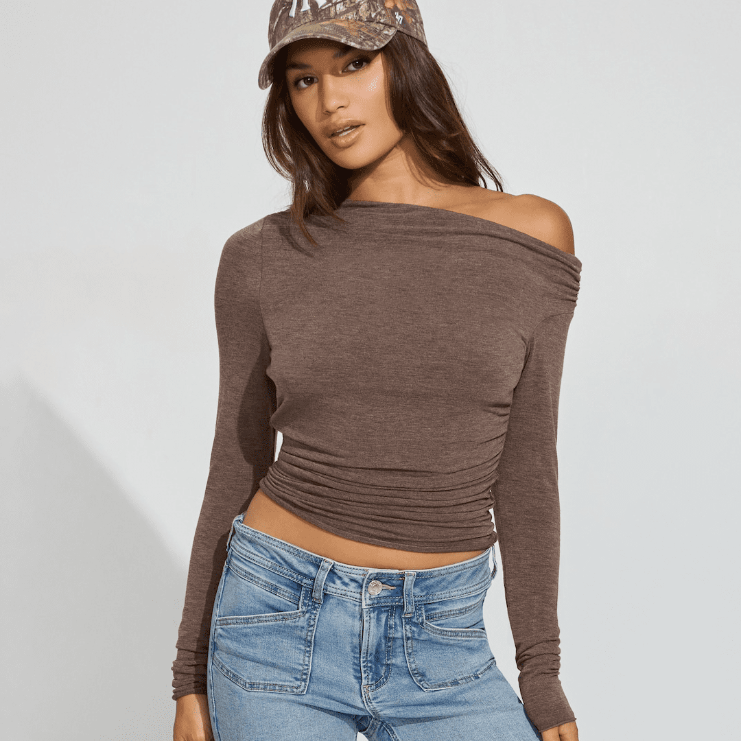 off shoulder long sleeve top – lst425 off shoulder long sleeve top – lst425