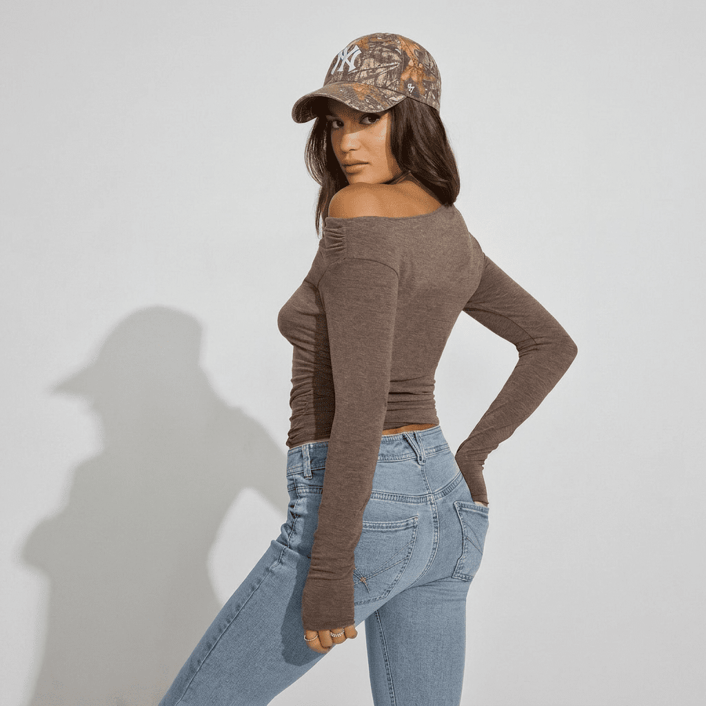 off shoulder long sleeve top – lst425 off shoulder long sleeve top – lst425
